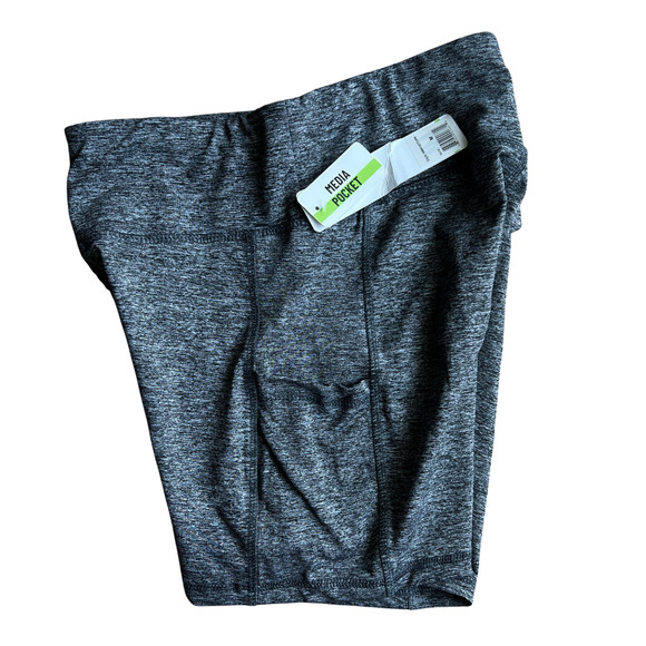 Nicole Miller Sport Gray Activewear Shorts NEW Medium - Picture 5 of 6